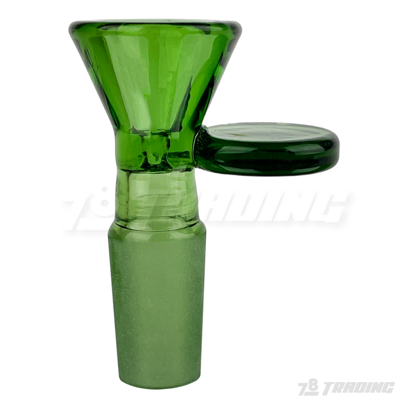 Color Glass Bowl with Round Handle