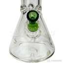 Color Glass Bowl with Round Handle