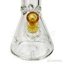 Color Glass Bowl with Round Handle