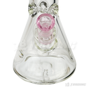 Color Glass Bowl with Round Handle