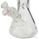 Leaf Engraved Round Handle Bowl Piece 14mm