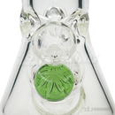 Leaf Engraved Round Handle Bowl Piece 14mm