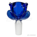 ROSE shape glass large bowl 2 1/2 inches