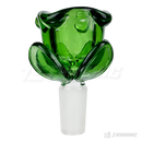 ROSE shape glass large bowl 2 1/2 inches