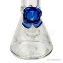 ROSE shape glass large bowl 2 1/2 inches