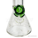 ROSE shape glass large bowl 2 1/2 inches