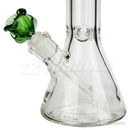 ROSE shape glass large bowl 2 1/2 inches