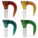 Color Thick Bowl with Horn Handle