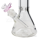 Leaf Shape Handle Bowl Piece Thick Glass 14mm