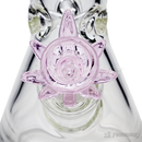 Leaf Shape Handle Bowl Piece Thick Glass 14mm