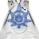 Leaf Shape Handle Bowl Piece Thick Glass 14mm