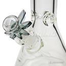 Leaf Shape Handle Bowl Piece Thick Glass 14mm