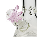 Leaf Shape Handle Bowl Piece Thick Glass 14mm