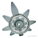 Leaf Shape Handle Bowl Piece Thick Glass 14mm