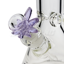 Leaf Shape Handle Bowl Piece Thick Glass 14mm