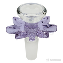 Leaf Shape Handle Bowl Piece Thick Glass 14mm