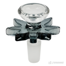 Leaf Shape Handle Bowl Piece Thick Glass 14mm