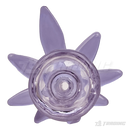 Leaf Shape Handle Bowl Piece Thick Glass 14mm