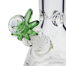 Leaf Shape Handle Bowl Piece Thick Glass 14mm