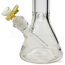 Leaf Shape Handle Bowl Piece Thick Glass 14mm