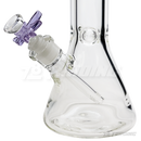 Leaf Shape Handle Bowl Piece Thick Glass 14mm