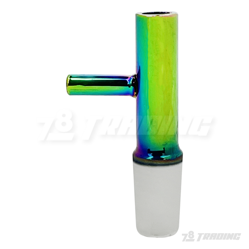 Metallic Chrome Popper Tube Bowl 14mm