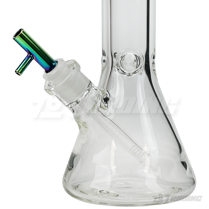 Metallic Chrome Popper Tube Bowl 14mm
