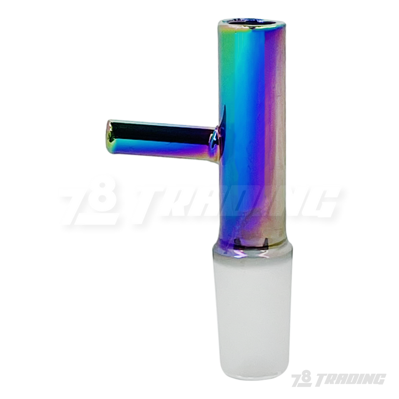 Metallic Chrome Popper Tube Bowl 14mm