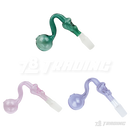 Colorful Skull Oil Burner Pipe Bowl 14mm Joint