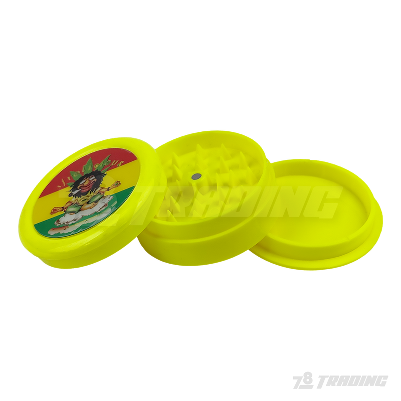Neon Color 55mm 3parts Acrylic Grinder