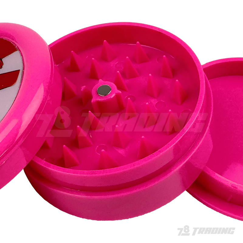 Neon Color 55mm 3parts Acrylic Grinder