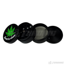 Green Leaf Decal Metal Grinder 48mm 4parts
