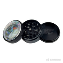 Colorful Leaf Design 48mm 3parts Metal Grinder