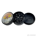 Cartoon Design 48mm 3parts Metal Grinder