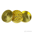 Gold Coin Design Grinder 48mm 3parts