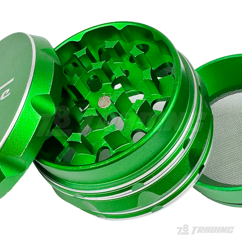 Color Aluminum 55mm 4parts Grinder - FG63009