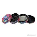 Skull Graphic Design Metal Grinder 63mm 4parts - GZP63-6GT