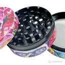 Skull Graphic Design Metal Grinder 63mm 4parts - GZP63-6GT