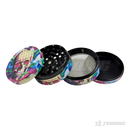 Skull Graphic Design Metal Grinder 63mm 4parts - GZP63-6GT