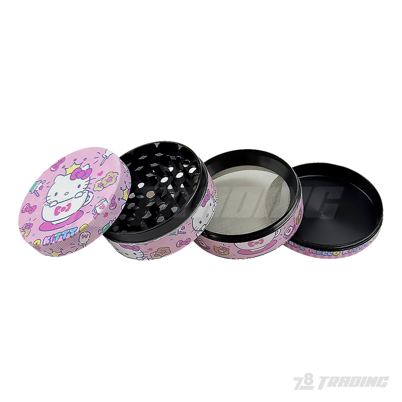 HK Design Metal Grinder 63mm 4parts - GZP63-KTM