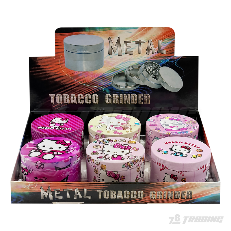 HK Design Metal Grinder 63mm 4parts - GZP63-KTM