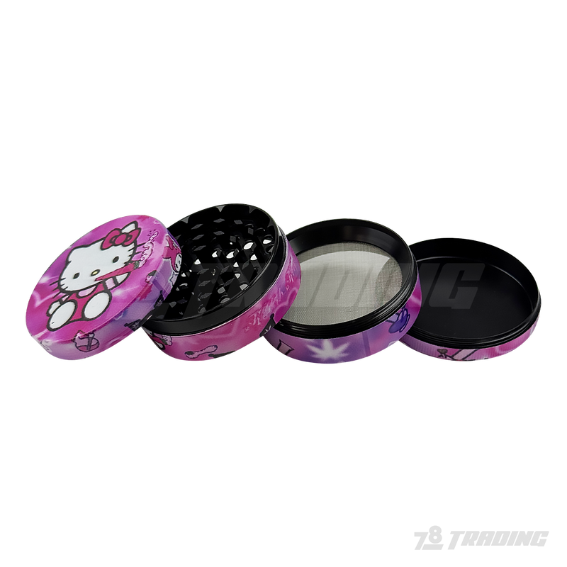 HK Design Metal Grinder 63mm 4parts - GZP63-KTM