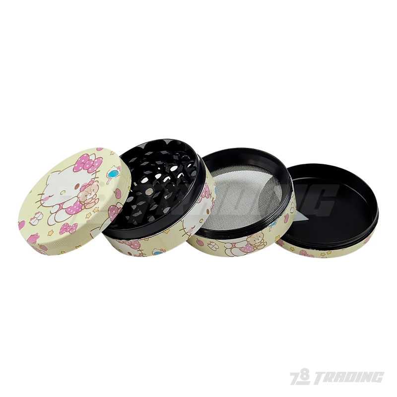 HK Design Metal Grinder 63mm 4parts - GZP63-KTM