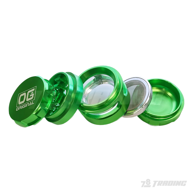 OG Original Glass 5Layers Side Window Zinc Aluminium Grinder - PH9013