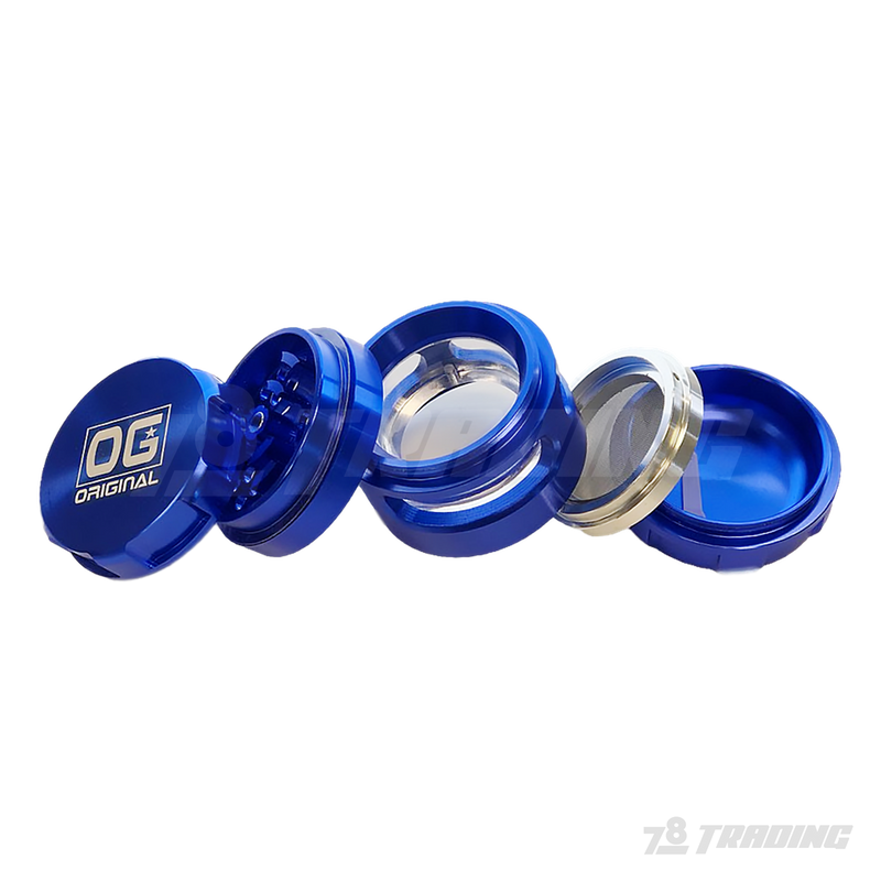 OG Original Glass 5Layers Side Window Zinc Aluminium Grinder - PH9013