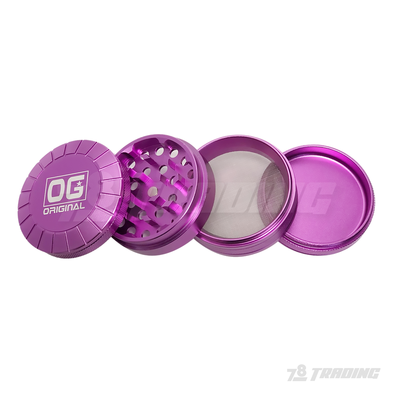 OG Original Aluminum Grinder 63mm 4parts - PH9045