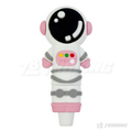 Astronaut Silicone Hand Pipe 4.3" - SHP371