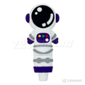 Astronaut Silicone Hand Pipe 4.3" - SHP371