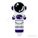 Astronaut Silicone Hand Pipe 4.3" - SHP371
