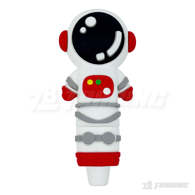 Astronaut Silicone Hand Pipe 4.3" - SHP371